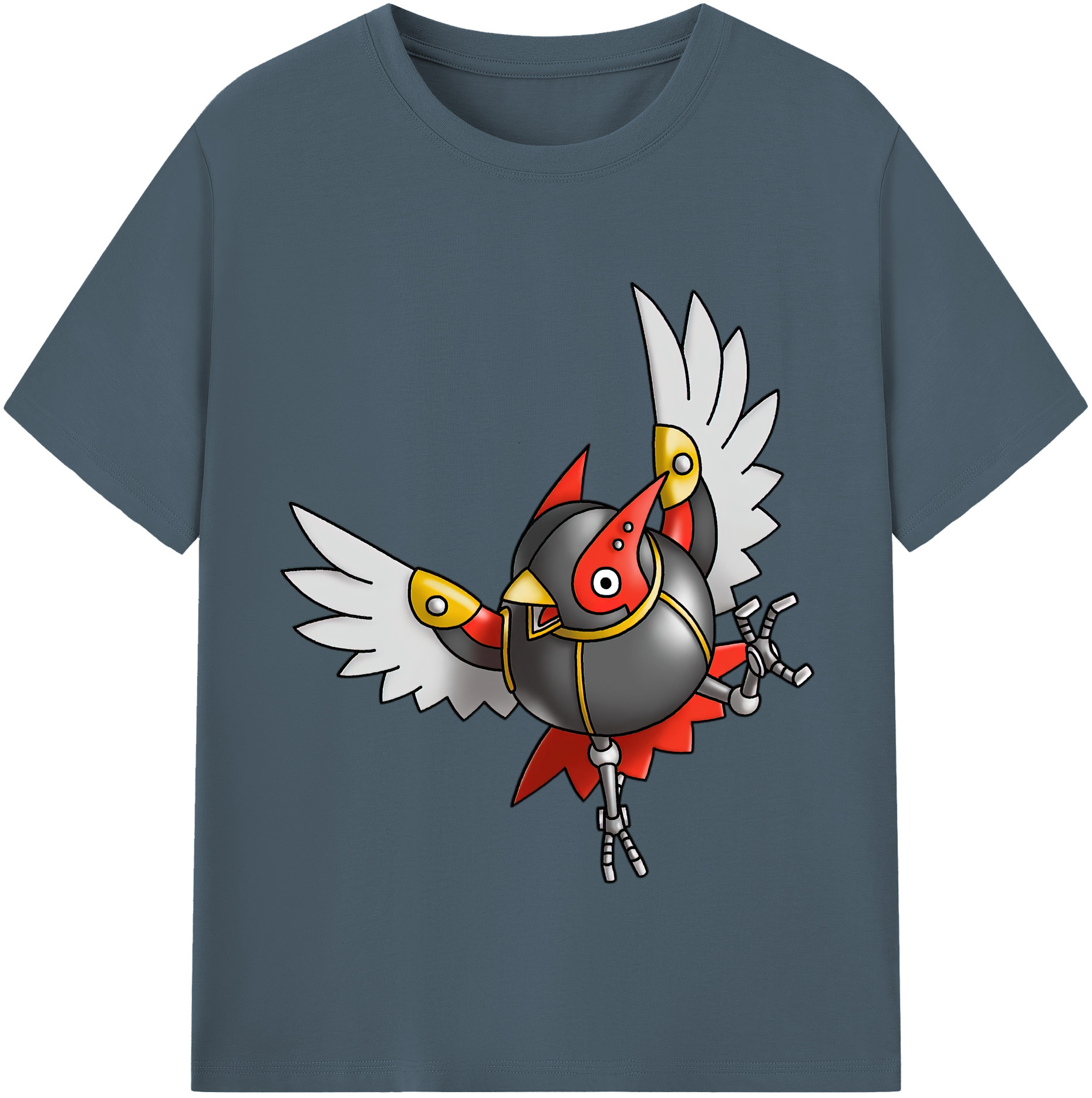 （画像用） ドラゴンクエスト Doragon Kuesuto Dragon Quest 綿100％半袖Tシャツ（フロントプリント）